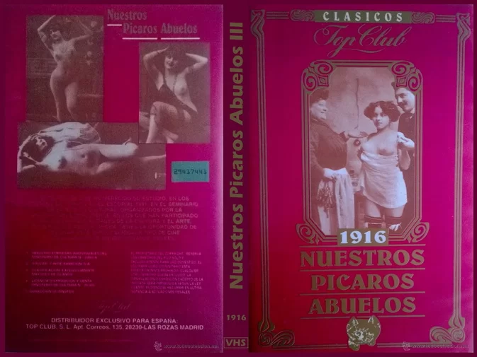 Cover for Nuestros Picaros Abuelos III 1916 - Retro porn VHSRip